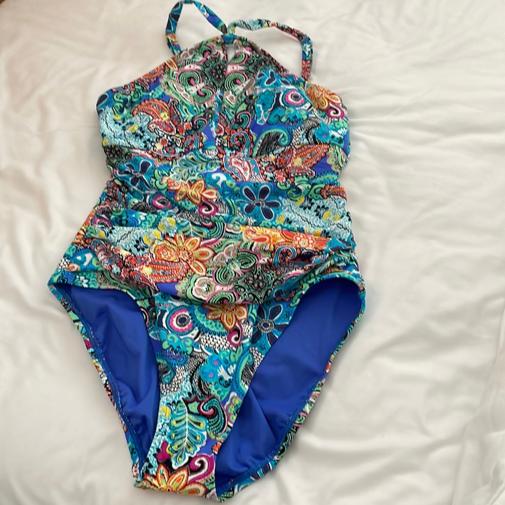 NWT Bleu/Rod Beattie Swim Costume